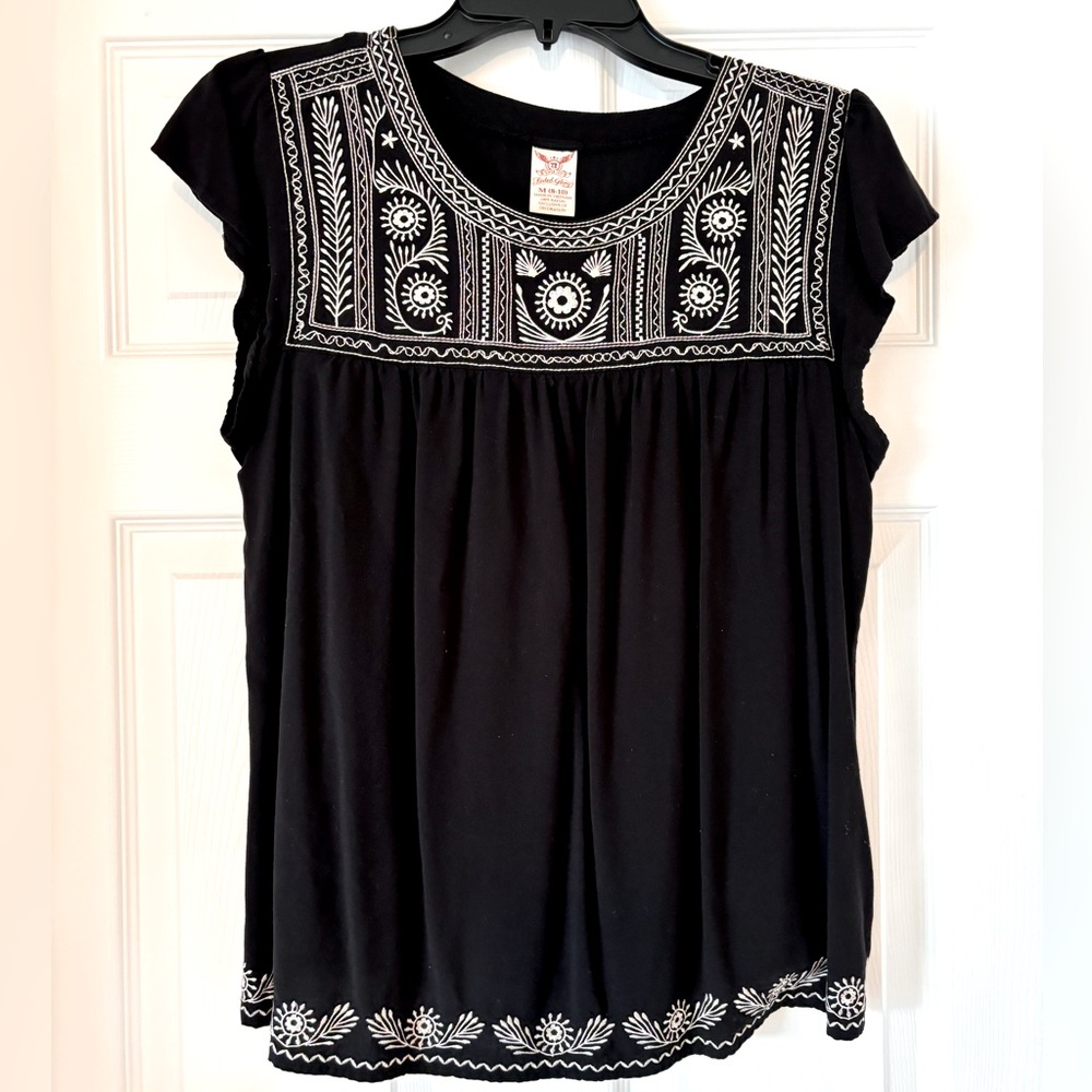 Faded Glory Embroidered Blouse